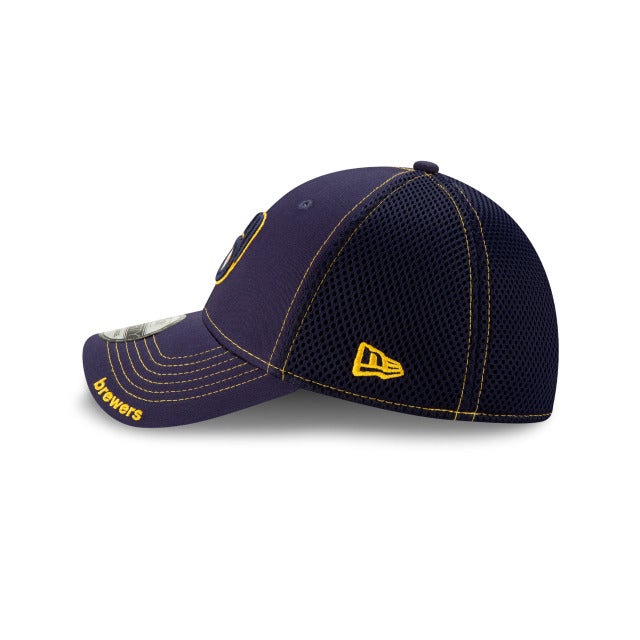 New Era 12344789 Milwaukee Brewers NEO 39Thirty Stretch Fit