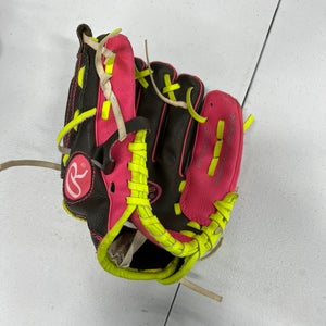 Used Rawlings Player Series Right Hand Throw Baseball Glove 9.5"