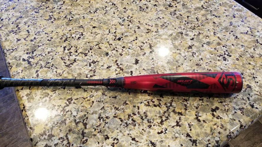 Used 2021 BBCOR Certified Louisville Slugger Hybrid select pwr Bat (-3) 28 oz 31"