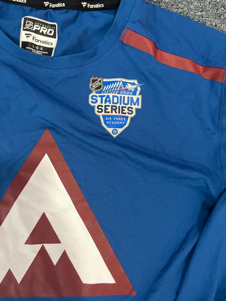 Colorado Avalanche 2021 Stadium Series Blue And Burgundy Jersey in