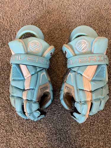 Used Player's Maverik M5 Lacrosse Gloves 12"