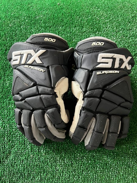 Used Position STX Surgeon 500 Lacrosse Gloves 12"