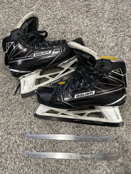 Used Bauer Regular Width Size 6 Supreme 1S Hockey Goalie Skates