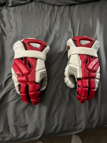 Used Calvert Hall Team Issued Gloves Maverik Max
