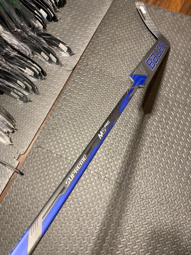 New Bauer M5 pro Goalie Stick P31 26” Blue