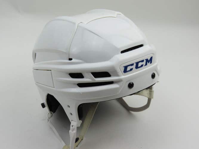 CCM Super Tacks X Pro Stock NHL Ice Hockey Player Helmet Senior M White ** AS IS