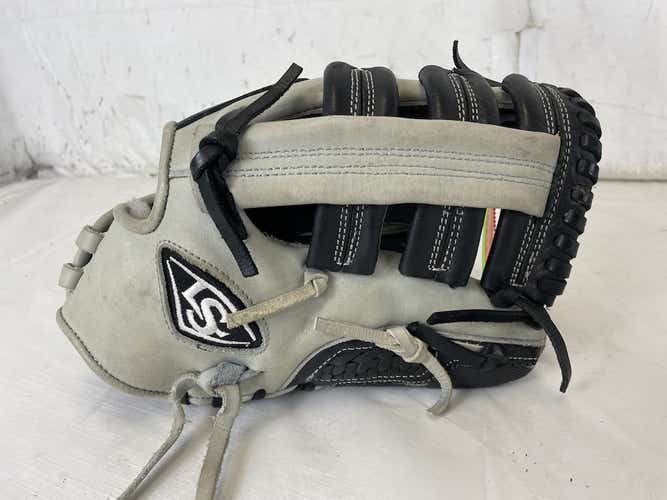 Used Louisville Slugger Super Z Series Szr181275 12 3 4" Leather Softball Fielders Glove