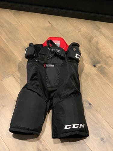 CCM Jetspeed FT485 Junior Medium Black Pants