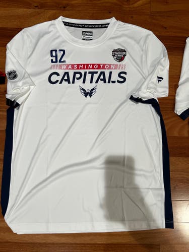 Evgeny Kuznetsov 92 Washington Capitals Fanatics Authentic Pro Shirt XL Team Player Issue