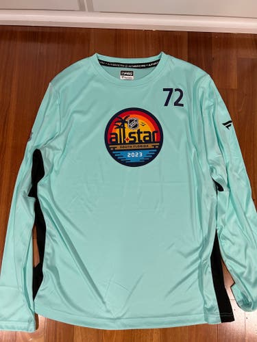Tage Thompson 72 Buffalo Sabres Fanatics Authentic Pro L/S Shirt XL Team Player Issue NHL ALLSTAR