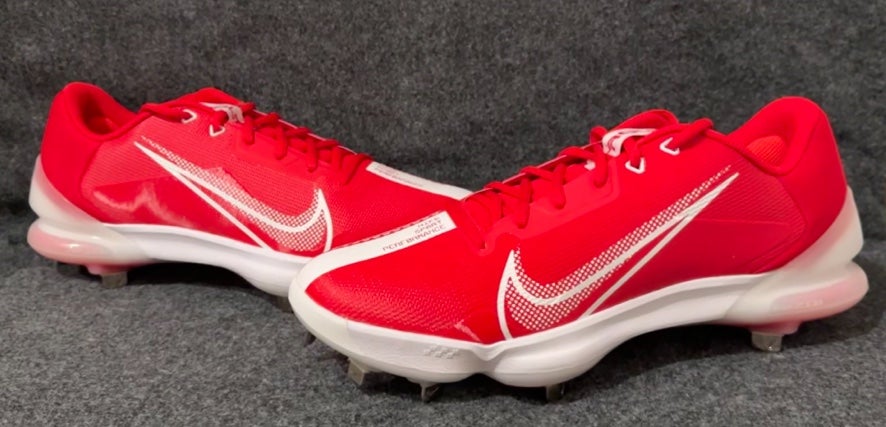 Nike Force Zoom Trout 5 Turf University Red Men's - AH3374-601 - US