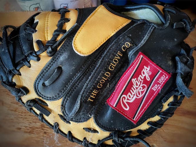 Rawlings GGPCM32 Pro Taper Gold Glove Catcher’s Mitt