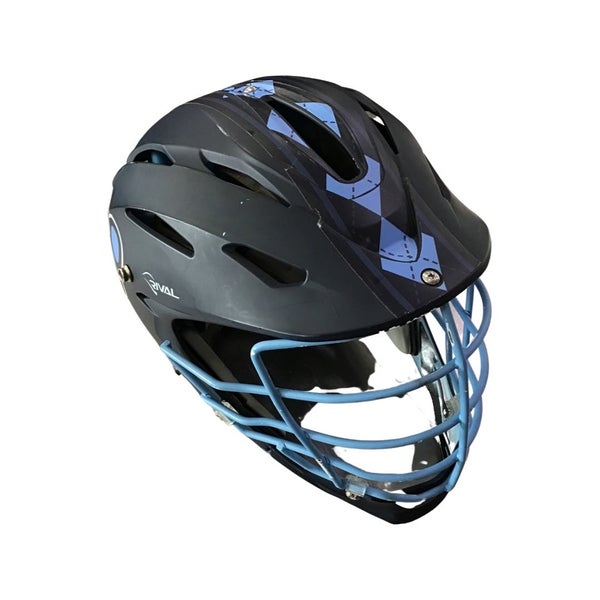 Used Rival Lacrosse Helmet Unc Xl Lacrosse Helmets