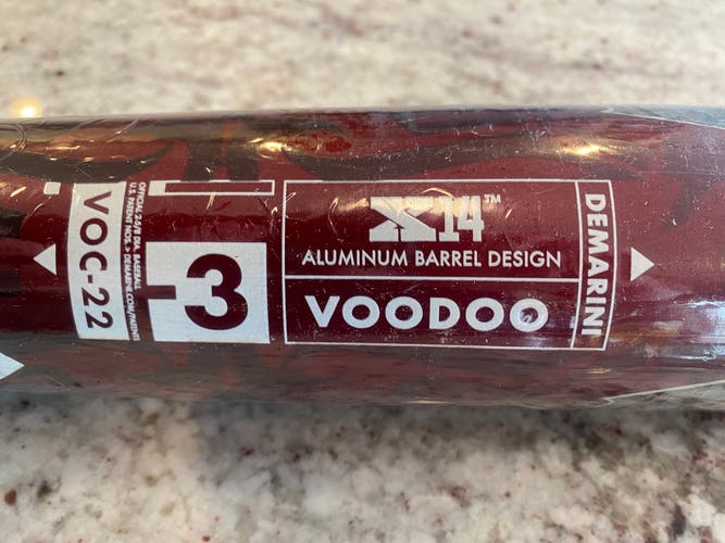 2022 Alloy (-3) 30 oz 33" Voodoo One Bat
