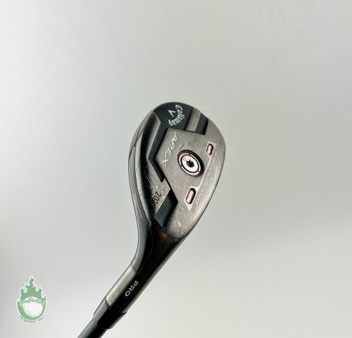 Used RH Callaway APEX Pro '21 3 Hybrid 20* MMT 80g Stiff Graphite Golf Club