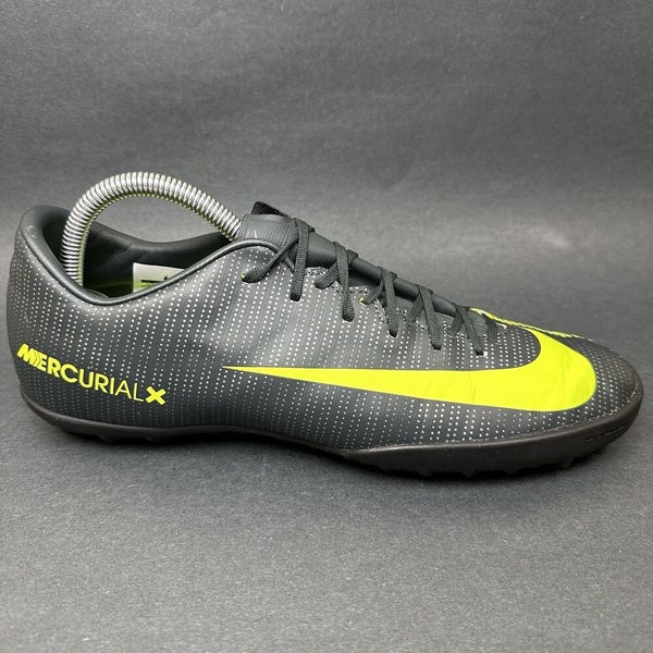 Nike Mens MercurialX VI CR7 TF 376 Volt Cleats Shoes | SidelineSwap