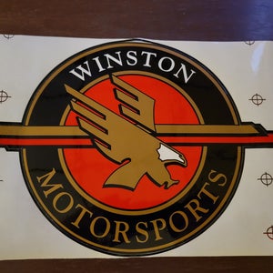 Vintage Winston Motorsports Decal
