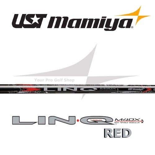 UST Mamiya LIN-Q M40X Red 6F5 Wood Shaft X Flex Mid-High Launch