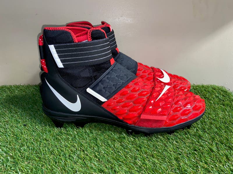 Nike Force Savage Elite 2 TD Football Cleats Red Black Mens  display picture 1