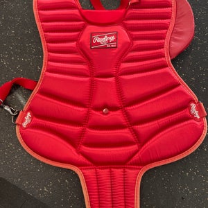 Rawlings 12p-1 catchers chest protector red