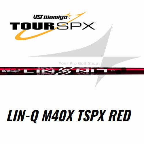 UST Mamiya LIN-Q M40X TSPX Red Wood Shaft 6F5 Mid-High Ball Flight Mid Spin