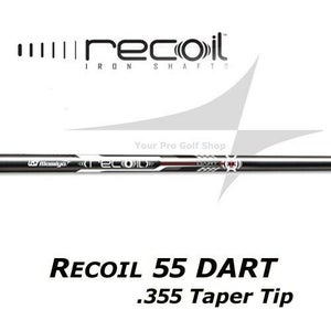 7 Shaft Set 4-5-6-7-8-9-W UST Recoil DART 55 F1 Ladies Flex .355 Taper Tip