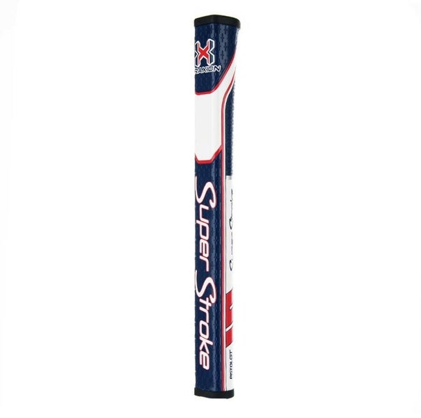 Super Stroke Traxion Pistol GT 1.0 Red/White/Blue Putter Grip - S71230