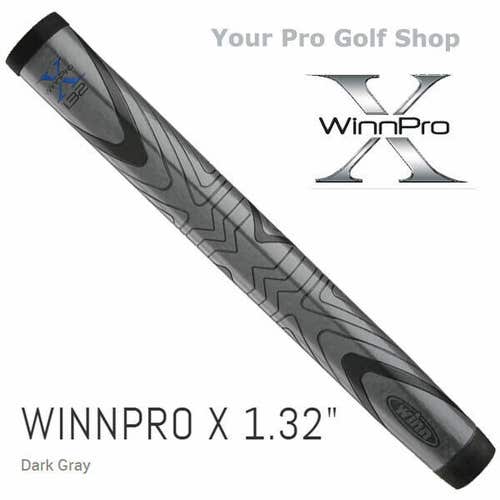 Winn Pro X 1.32" Dark Gray Putter Grip
