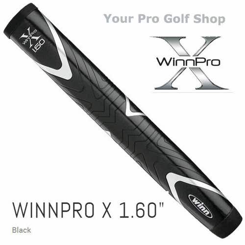 Winn Pro X 1.60" Black Putter Grip