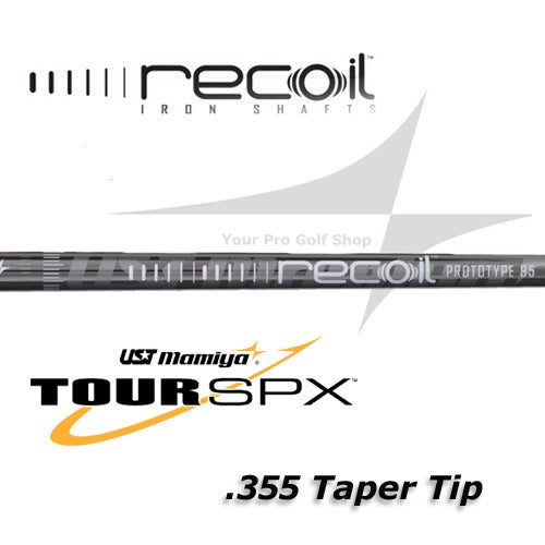 Jeu De 7 Arbres UST Mamiya Recoil Dart ESX 60 F2 - .355 Taper Tip, Graphite, Flex Senior