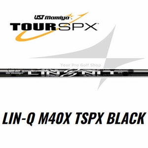 UST Mamiya LIN-Q M40X TSPX Black Wood Shaft 6F5 Low Ball Flight Low Spin