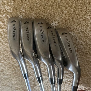 MENS Right Handed Regular Flex Steel Shaft Pro tech Iron Set