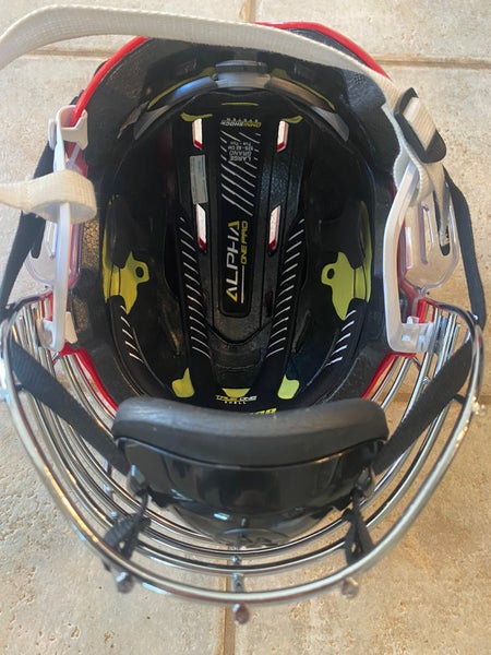 Size Large Player's Warrior Fatboy Alpha Pro Box Helmet | SidelineSwap