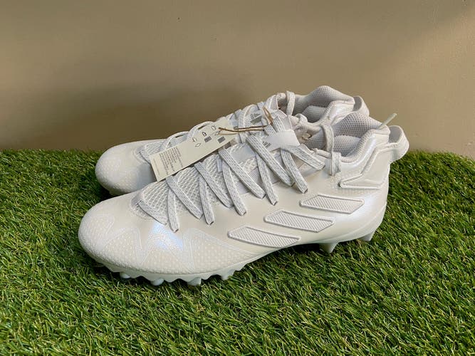 Adidas Freak 22 Team Football Cleats GX5132 White Clear Grey Men’s Size 8 NEW