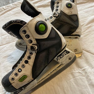 White Reebok Pump 9k