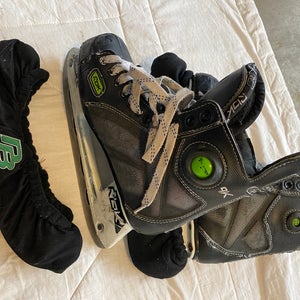 Used Reebok  Size 6 9K Pump Hockey Skates
