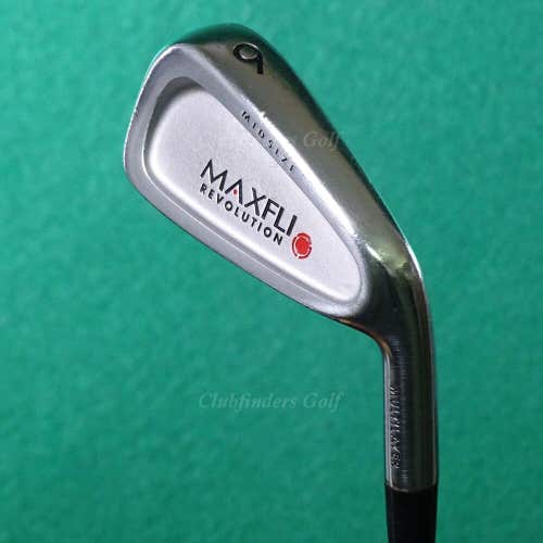 Maxfli Revolution Midsize Single 6 Iron Dynalite Gold S300 Steel Stiff