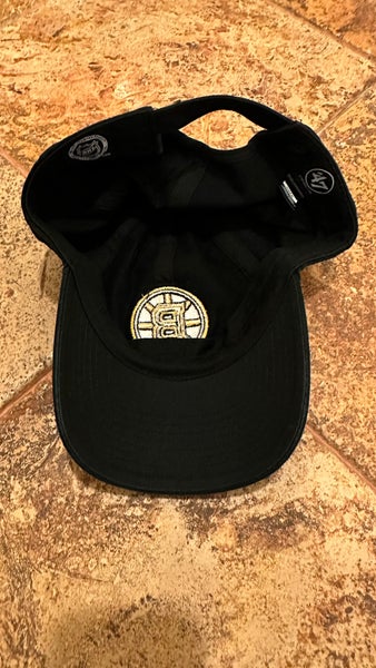 Boston Bruins '47 Team Clean Up Adjustable Hat - Black