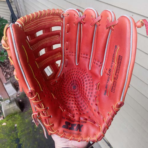 13" SSK Dimple-II baseball glove all leather - FREE SHIPPING