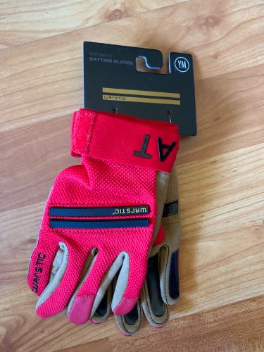 NEW Youth medium warstic batting gloves