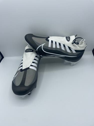 Nike Vapor Edge Pro 360 Black/White Football Cleat Men’s Size 8.5 NEW DQ3670-001