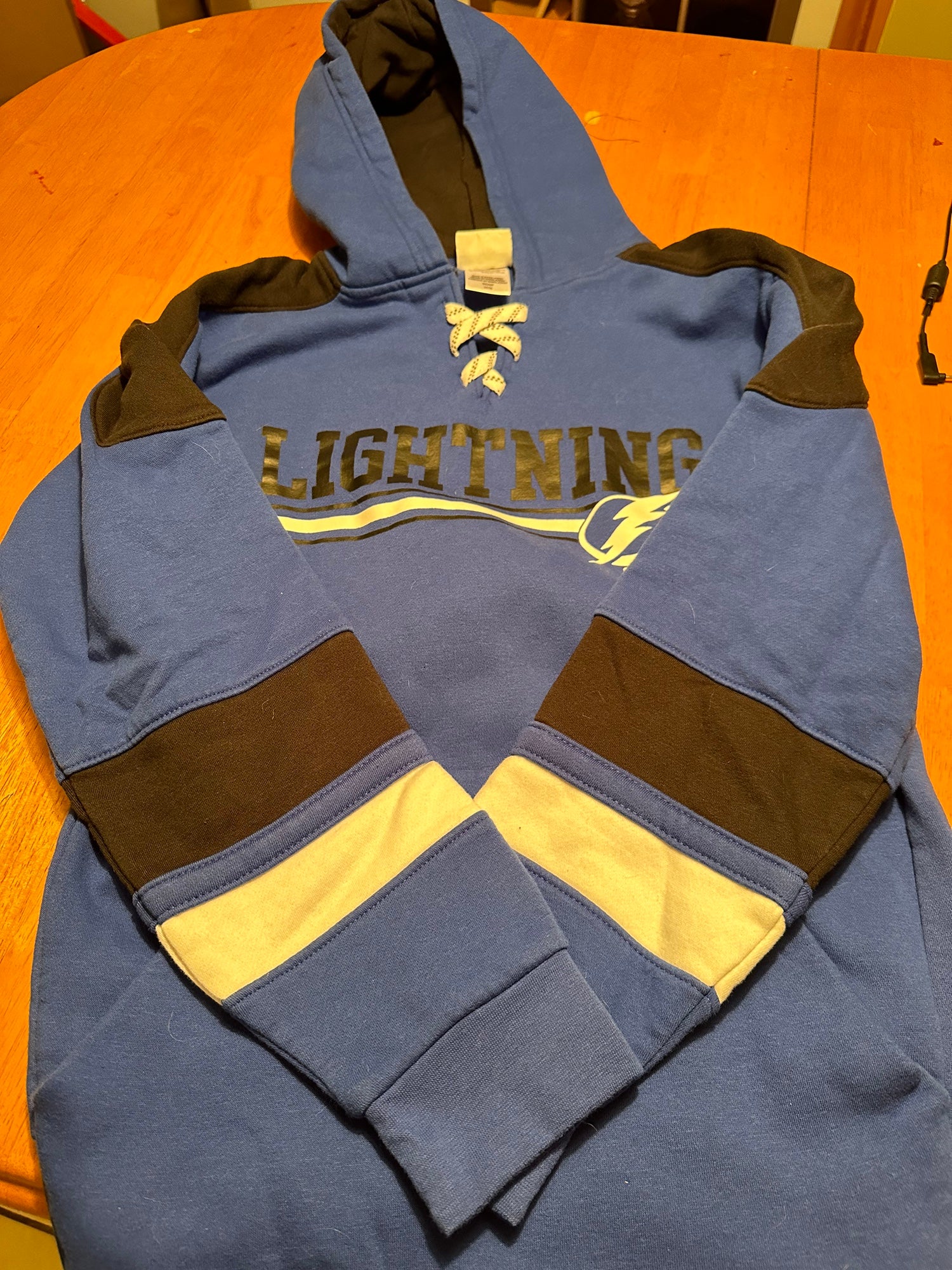 New Blue Nike Chargers Light Weight Hoodie Small