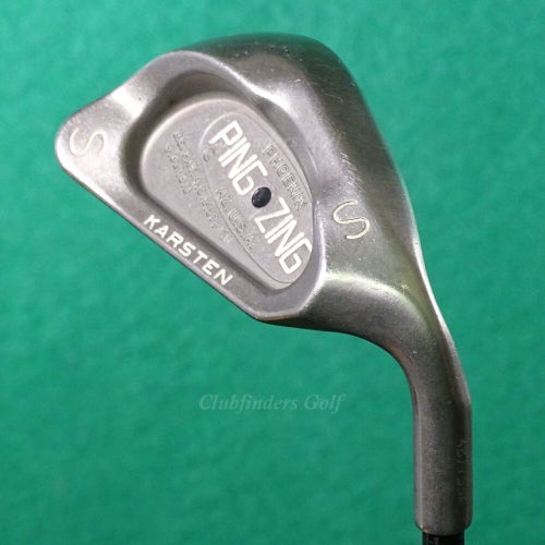 Ping Zing Stainless Black Dot SW Sand Wedge Ping 350 Series Graphite Stiff