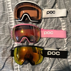 POC Orb goggles With Two Extra Spare Lenses