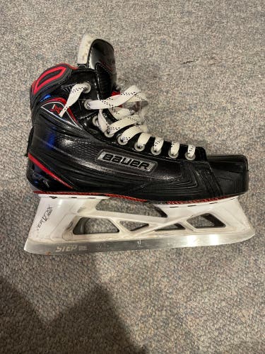 Used Bauer Regular Width  Size 7.5 Vapor 1X Hockey Goalie Skates