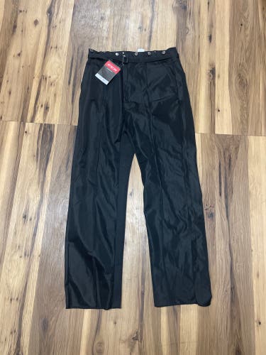 CCM ( PP9L ) Senior Referee and Official Pants - Black - (Large)