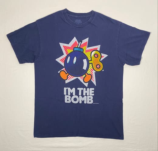 Nintendo Super Mario Bros "I'm The Bomb" Size XL 2011 Retro Video Game T Shirt