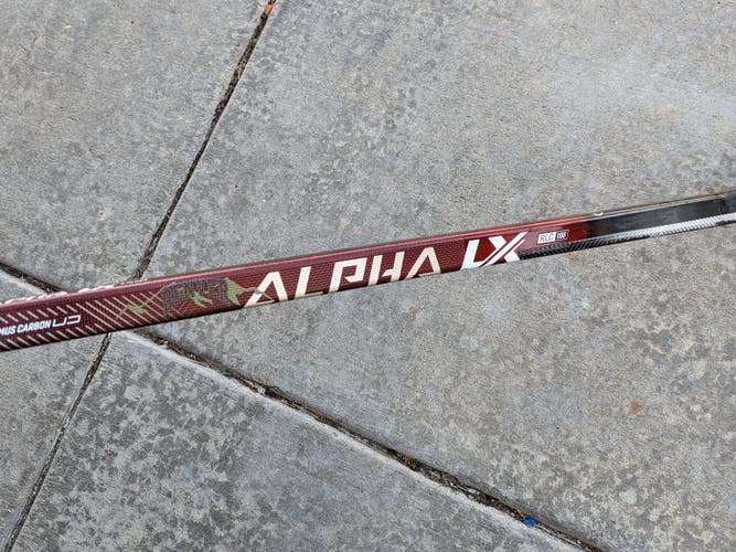 Bundled Left Handed Warrior Alpha LX Pro and Trigger 6 Hockey Sticks Pro Stock