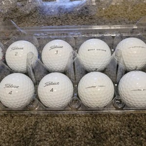 Used Titleist Pro V1 Balls 12 Pack Near Mint AAAA