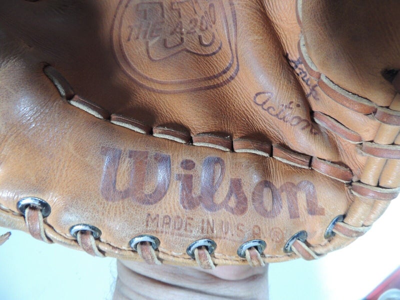 Wilson THE A2000-XLO Brown Leather 12 Baseball Glove RHT, Made in U.S.A.  on eBid United States